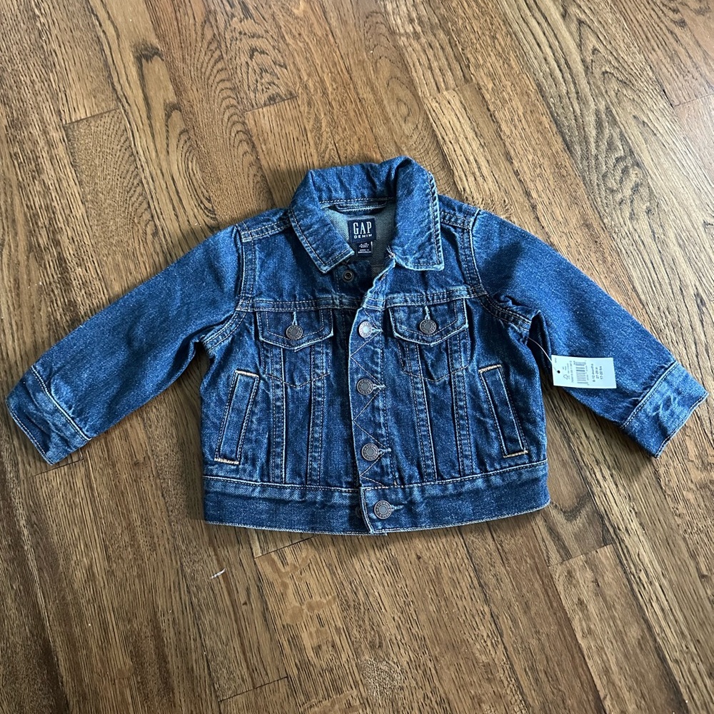 NWT Baby Gap Jean Jacket, 6-12 months